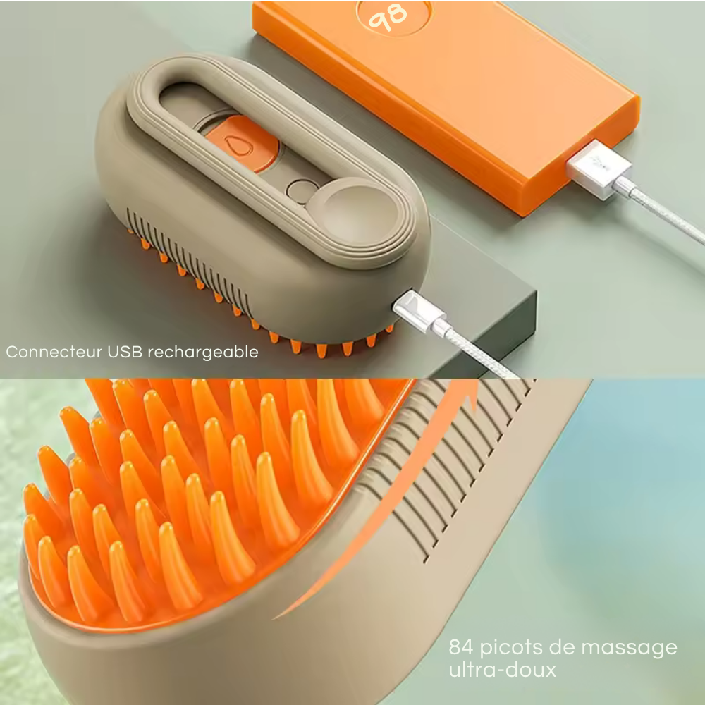Brosse Vapeur 3-en-1