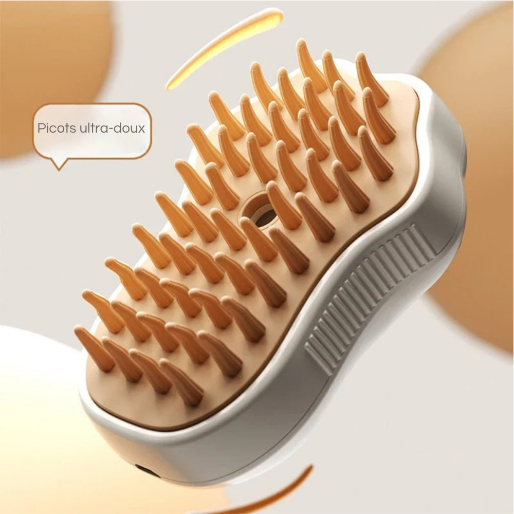 Brosse Vapeur 3-en-1 Premium