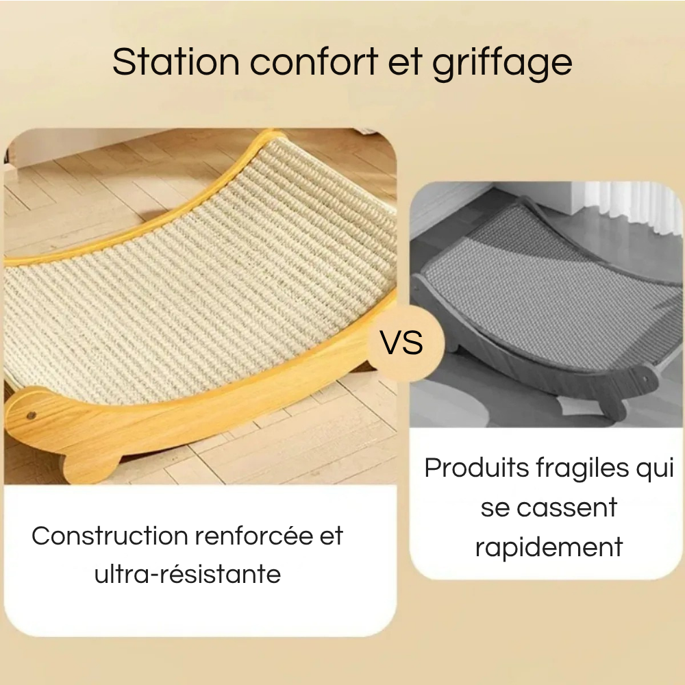 Lit-Grattoir Incurvé