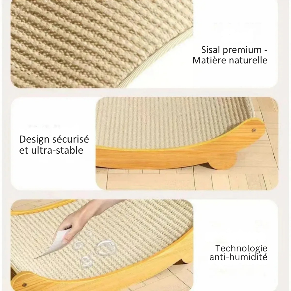 Lit-Grattoir Incurvé