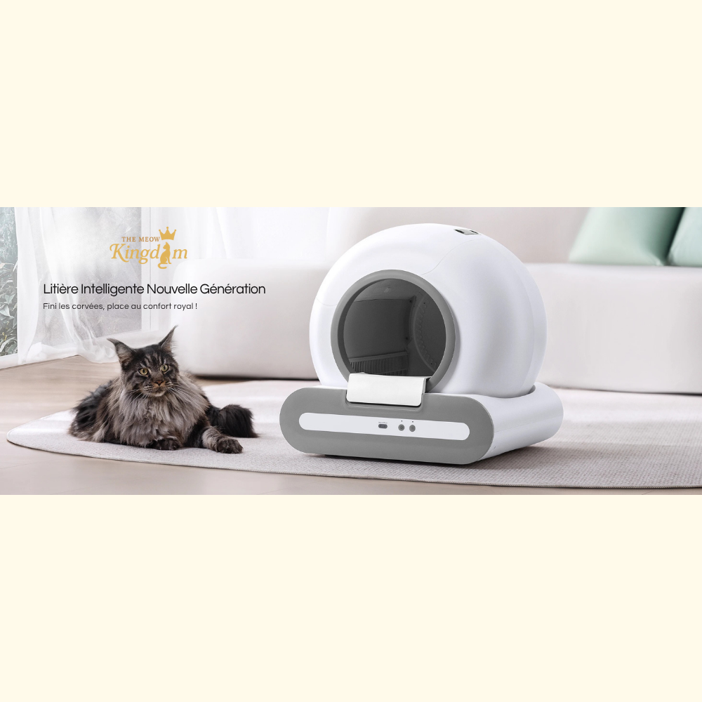 Bac à Litière Automatique Premium