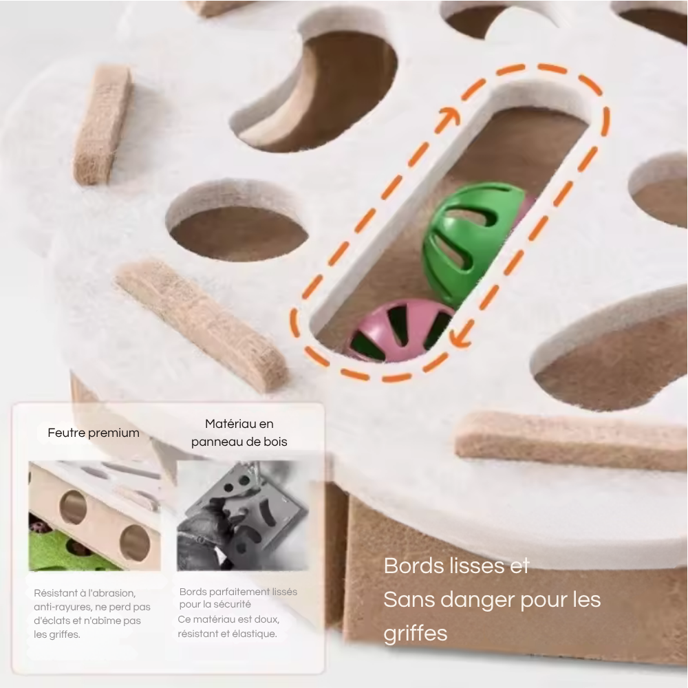 Jeu de Balles Multi-Trous