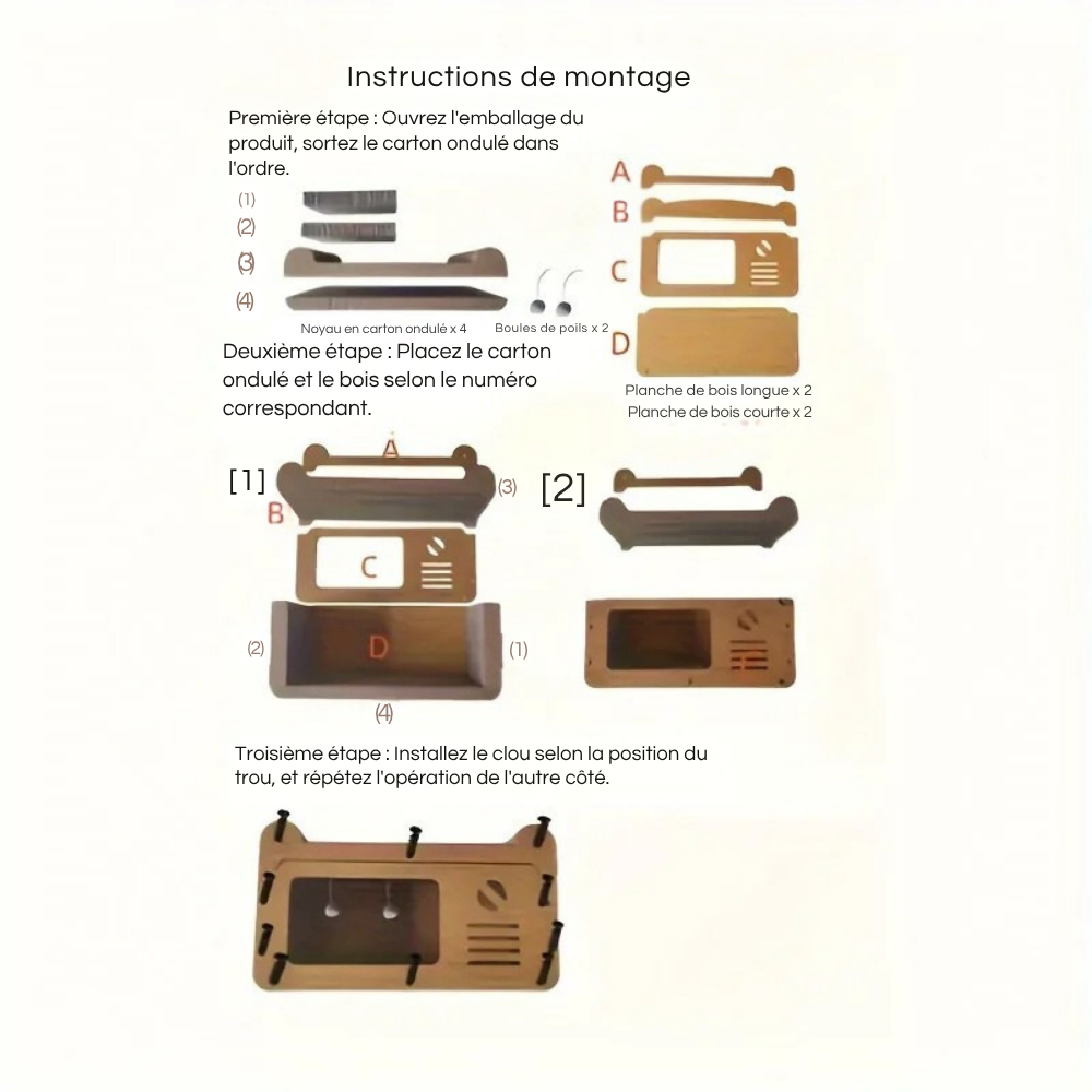 Sofa-Griffoir Multifonction